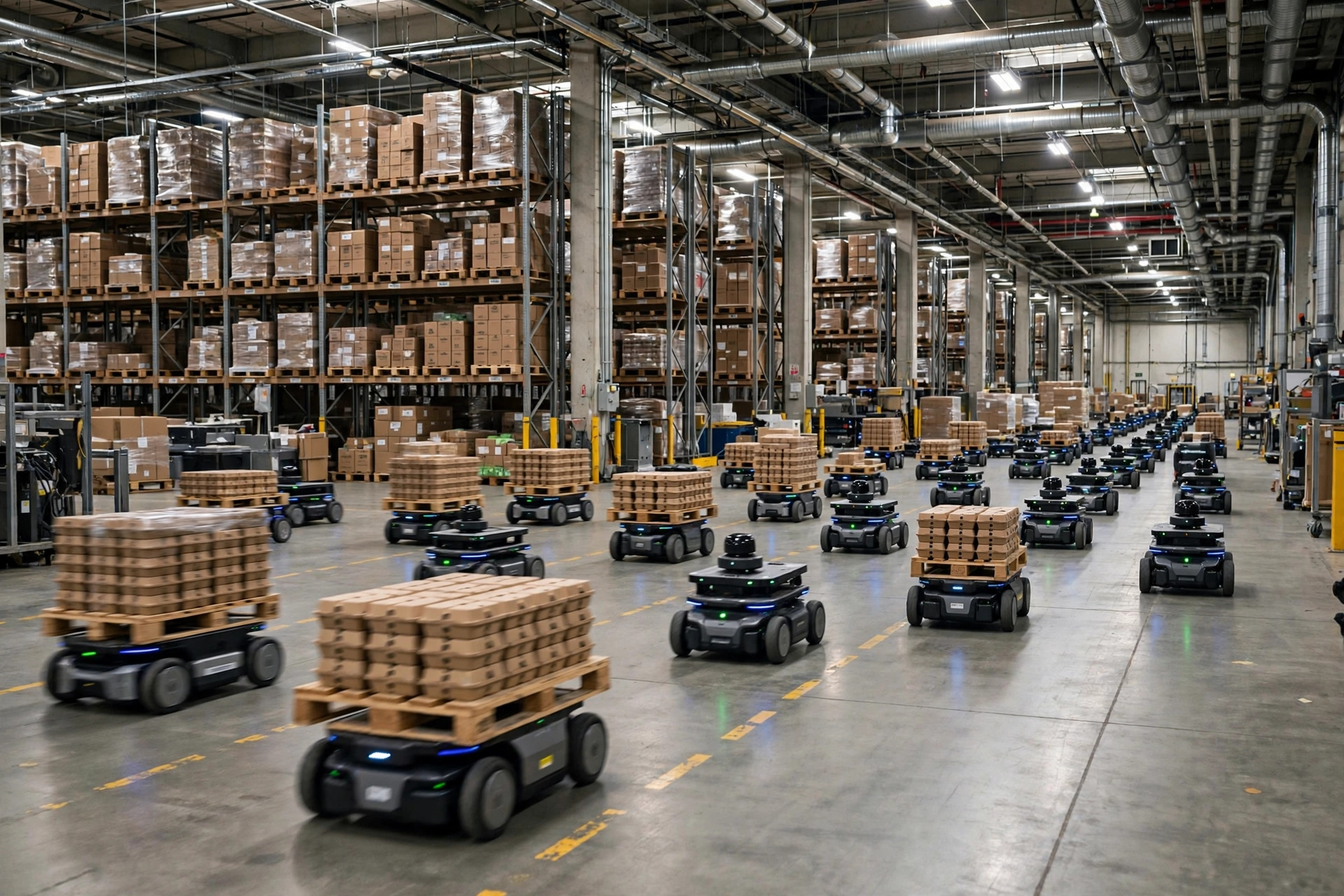 AMR Fleet Management: The Algorithmic Logic of Multi-Robot Coordination