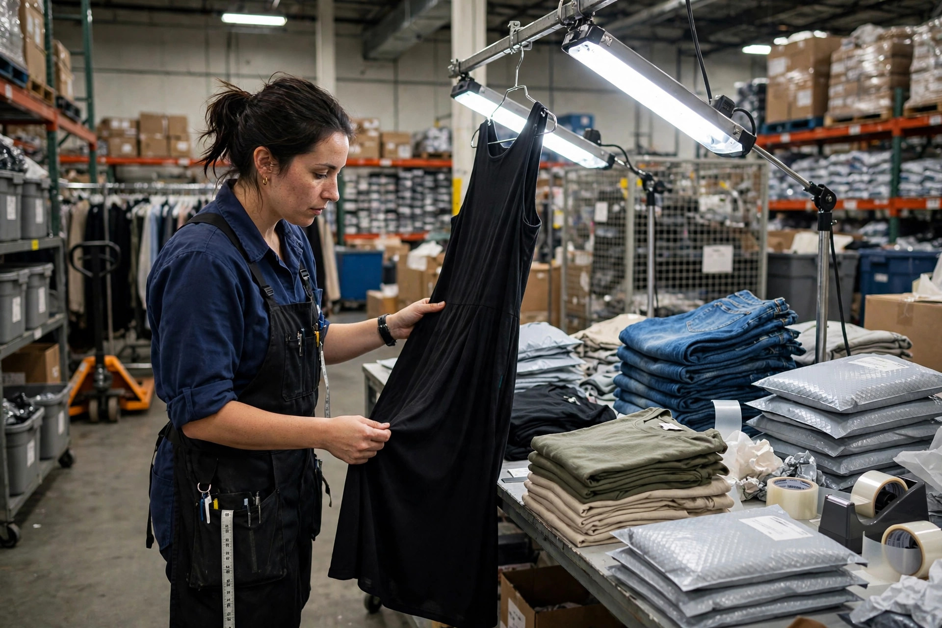 Garment quality inspection for Shein