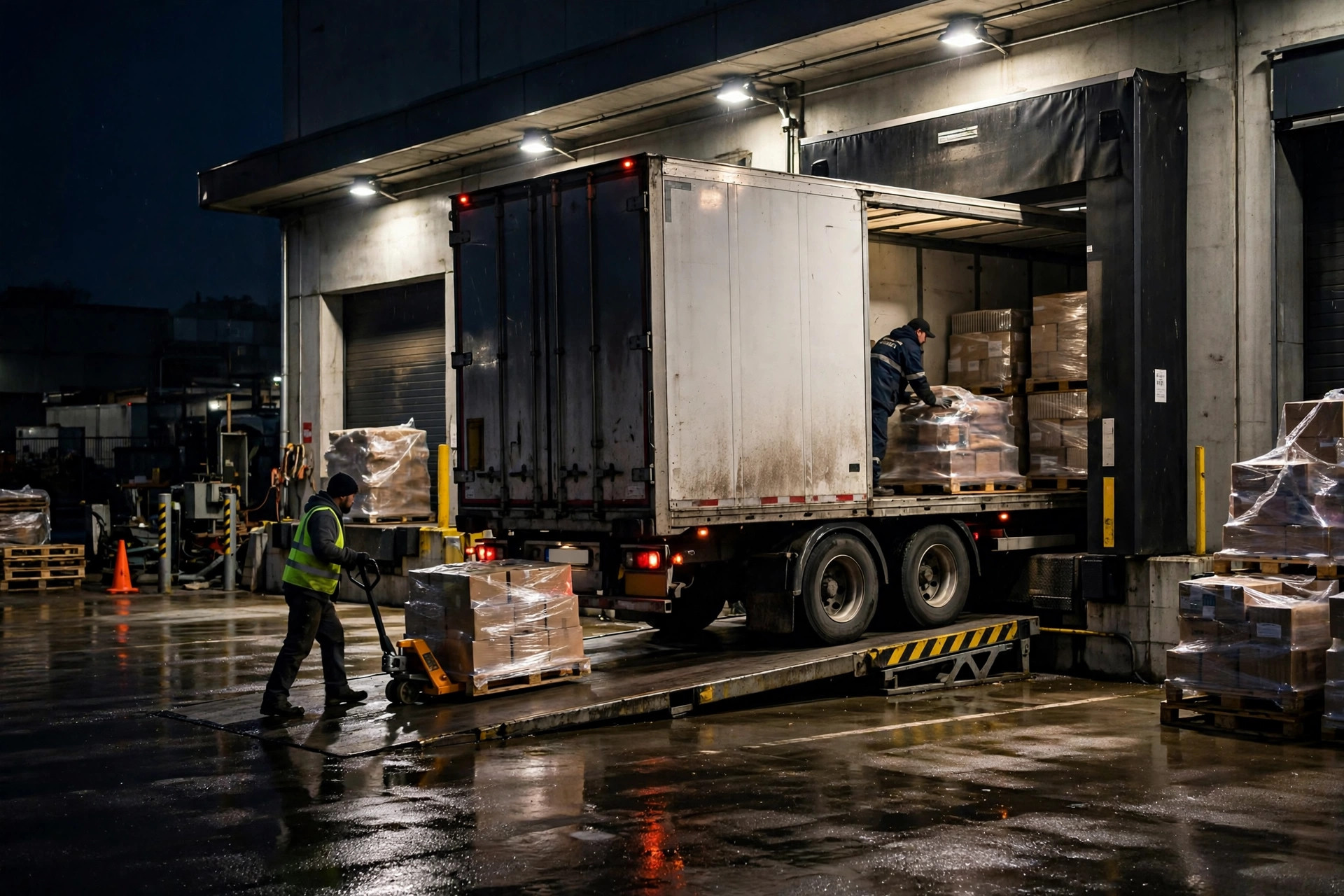Night receiving dock