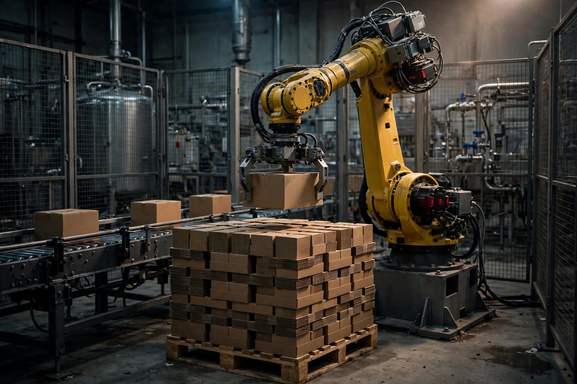 Robotic Palletizing: Pallet Patterns and Gripper Selection