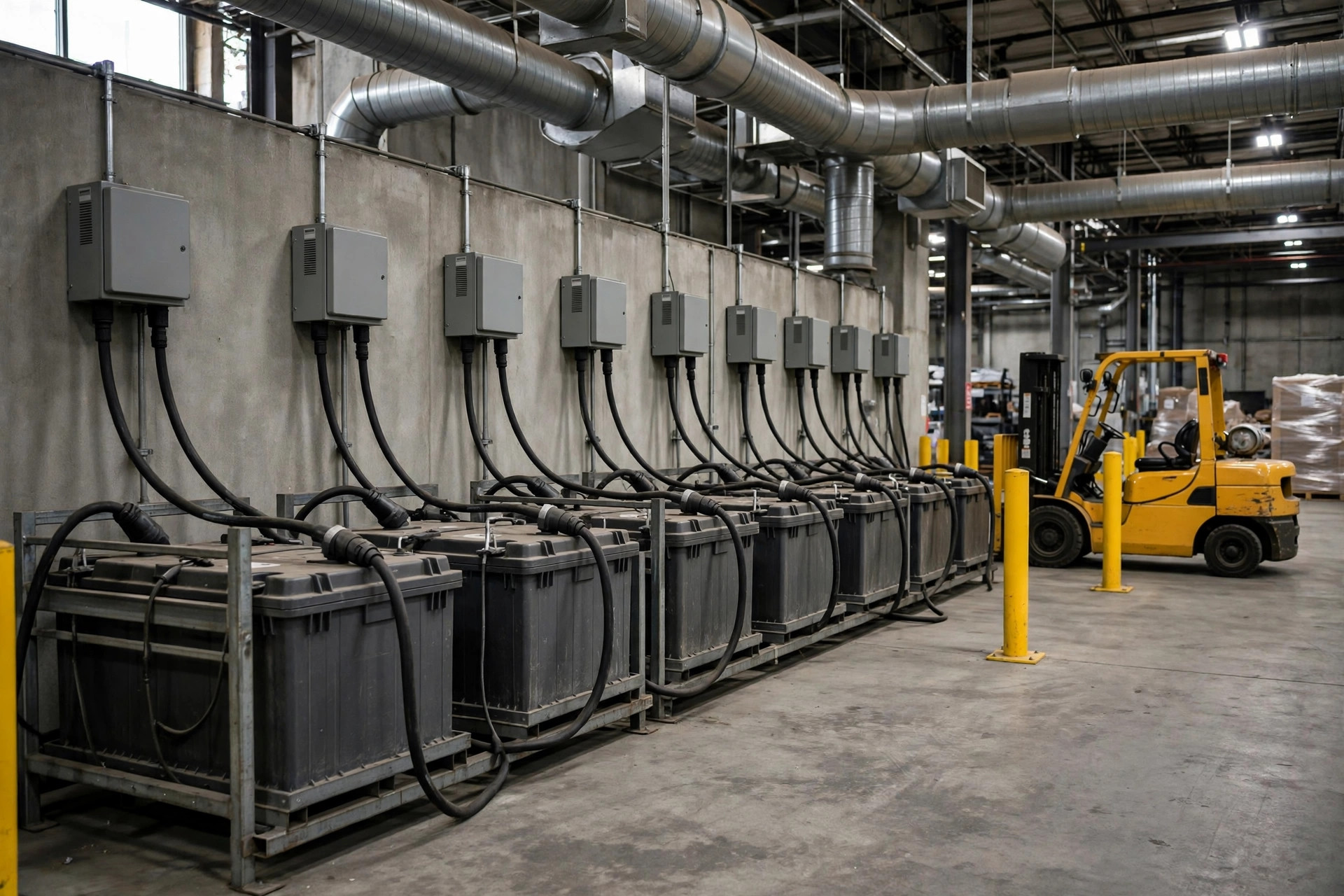 Warehouse Electrical Fires: The Red Lines for Charging Areas and Electrical Rooms